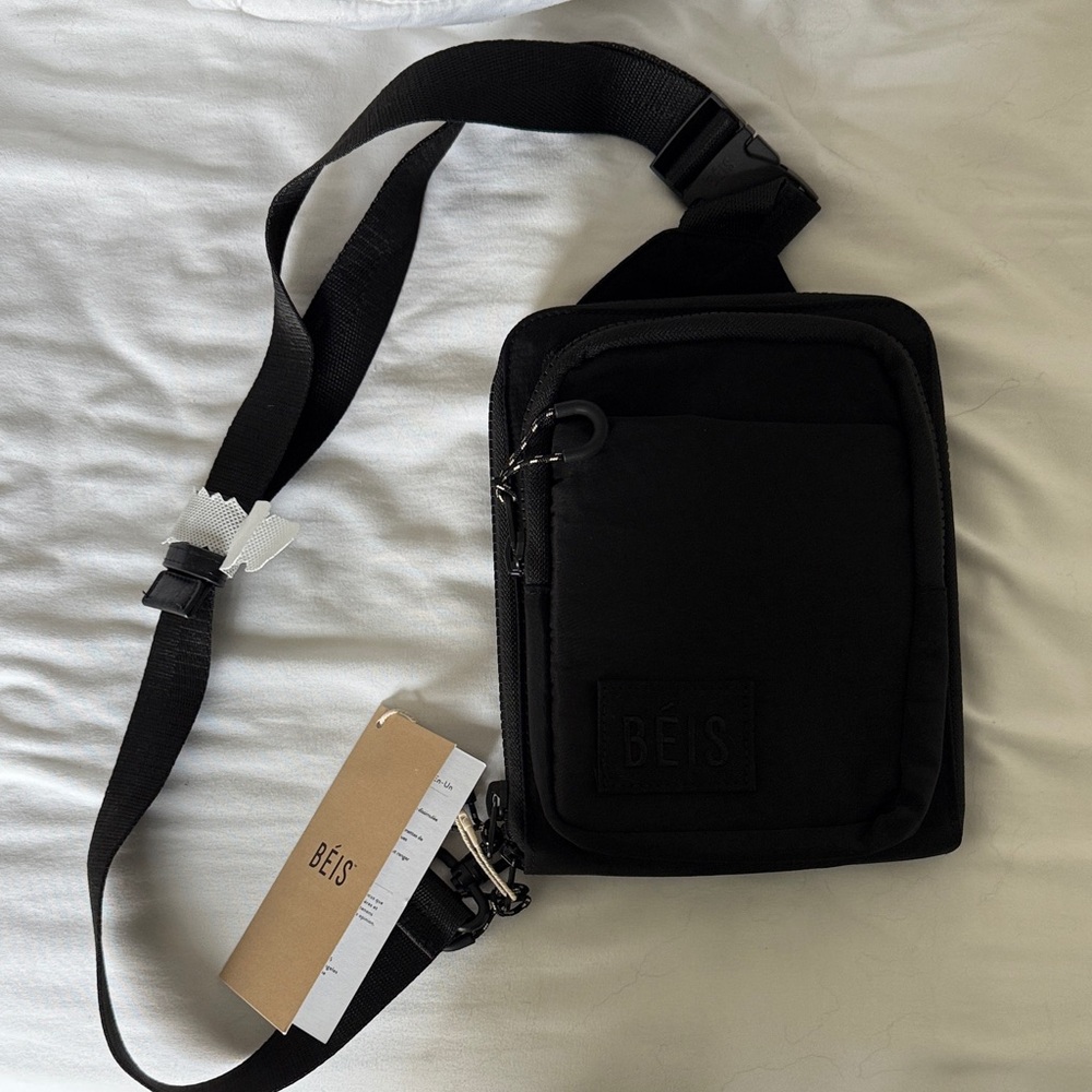 BEIS Black Belt Bag
